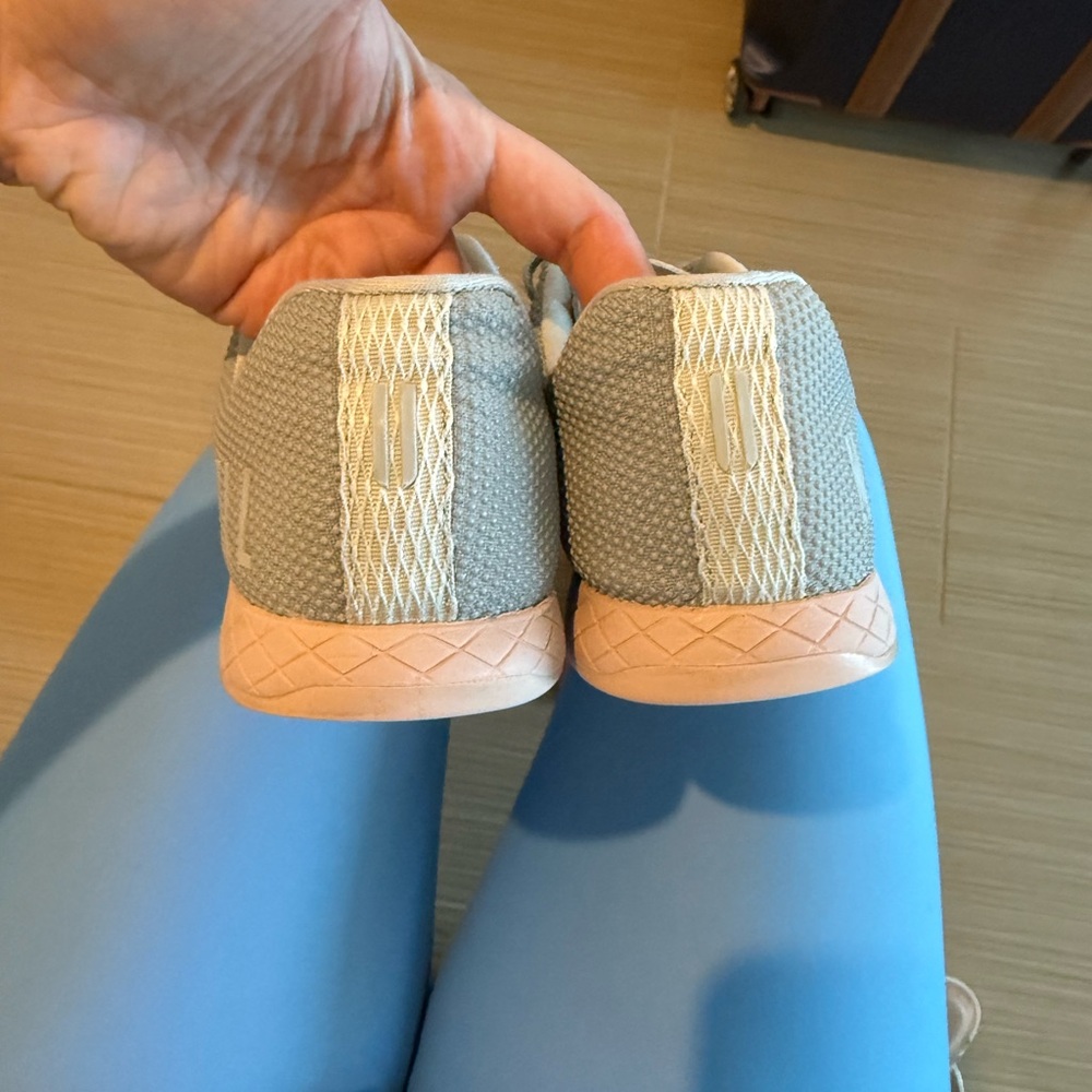 NOBULL Women's Gray and Pink Trainers, lifting athletic gym sneaker shoes - Picture 11 of 14